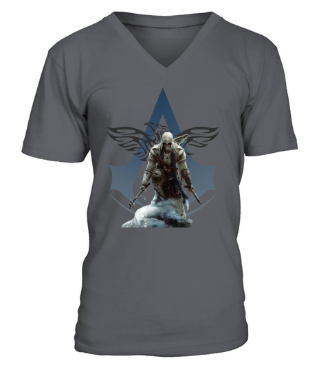 Assassins Creed 3 Connor Eagle V-Neck T-shirt