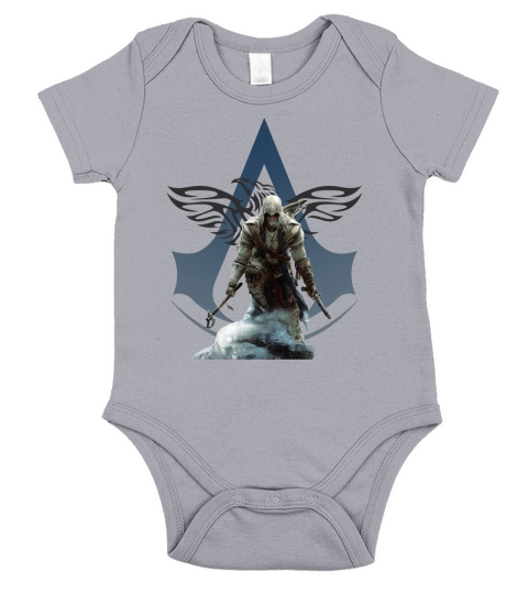 Assassins Creed 3 Connor Eagle Short Sleeve Baby One-Piece