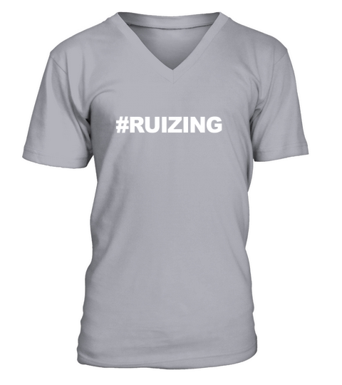 Hashtag Ruizing V-Neck T-shirt