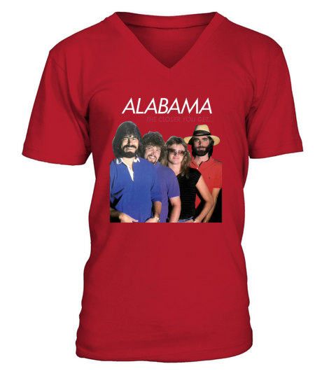 Alabama the closer you get V-Neck T-shirt
