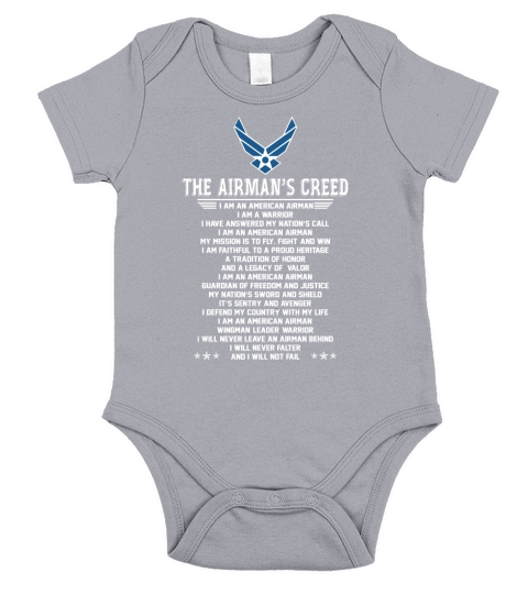 US Air Force Short Sleeve Baby One-Piece