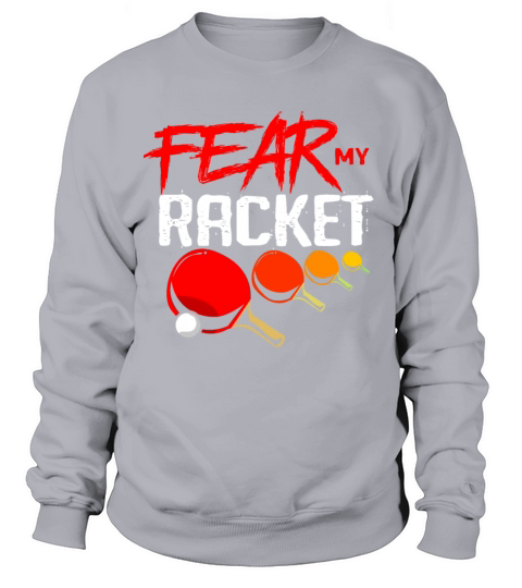Ping Pong Ball Player Table Tennis Paddle Gift Sweatshirt Unisex
