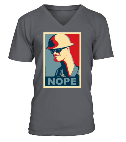 Team Fortress 2 - Engineer Nope V-Neck T-shirt