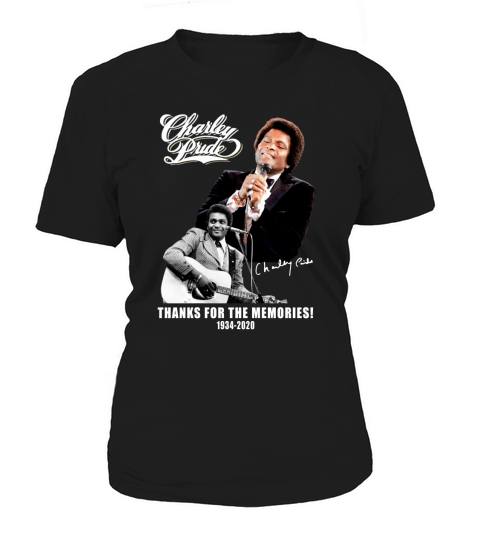Charley Pride Thanks For The Memories 1934 2020 Women's T-Shirt