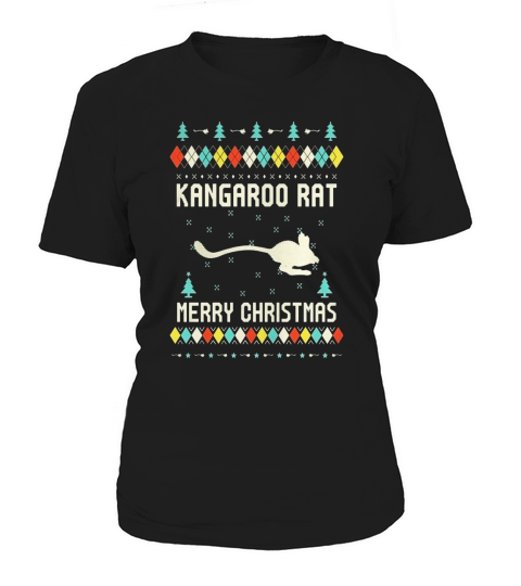 Kangaroo Rat Christmas T-Shirt, Sweater Vintage Retro TShirt Women's T-Shirt