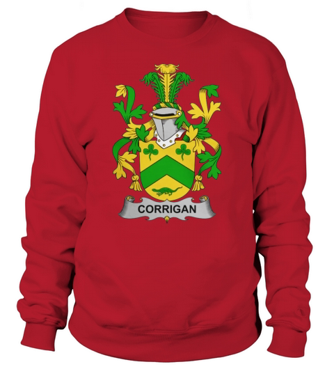 Corrigan Family Crest Irish Family Crests II Sweatshirt Unisex