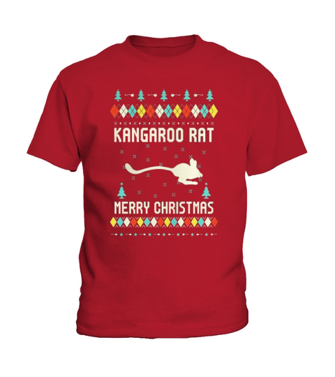 Kangaroo Rat Christmas T-Shirt, Sweater Vintage Retro TShirt Kids T-Shirt
