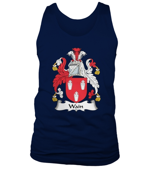 Wain Family Crest Scottish Family Crests Tank Top Unisex