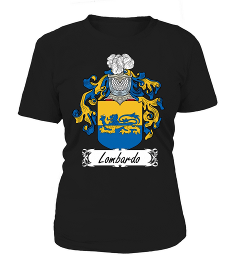 Lombardo Family Crest Italian Family Crests Women's T-Shirt