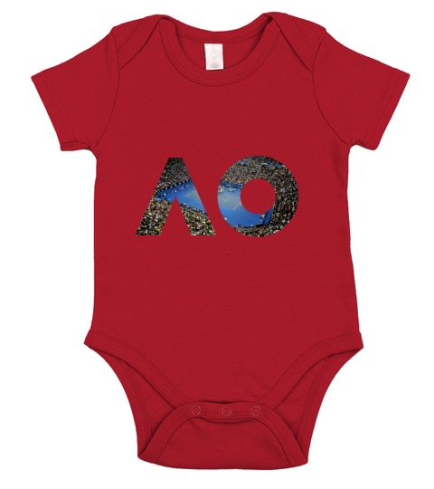 Australia Open 2020 Logo Short Sleeve Baby One-Piece