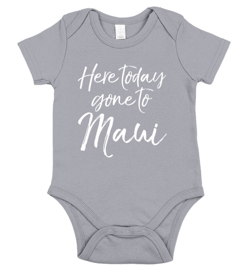 Funny Maui Vacation Shirt for Women Cute Hawaiian Hawaii Tee Short Sleeve Baby One-Piece