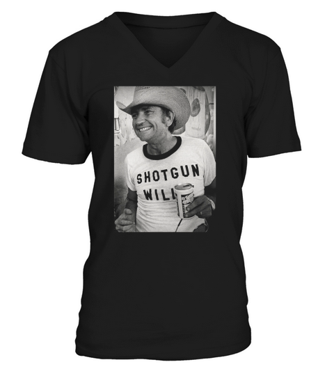 Shotgun Willie Nelson shirt V-Neck T-shirt