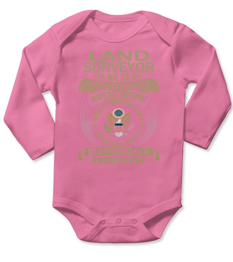 LAND SURVEYOR Wedo Long Sleeve Baby One-Piece