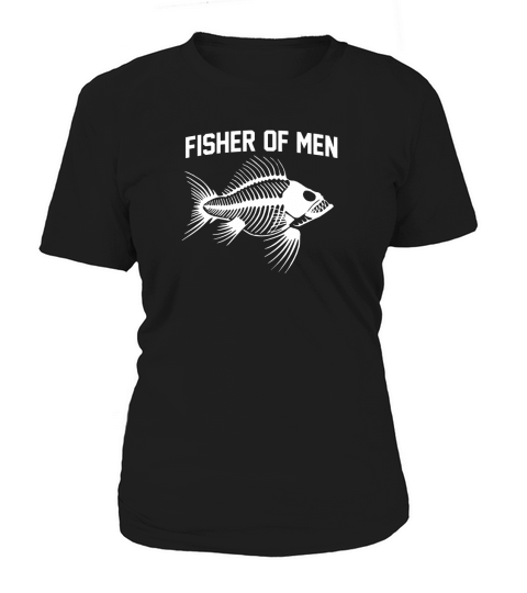 mens fishing shirt fisher of men christian gift for pastor dad Women's T-Shirt