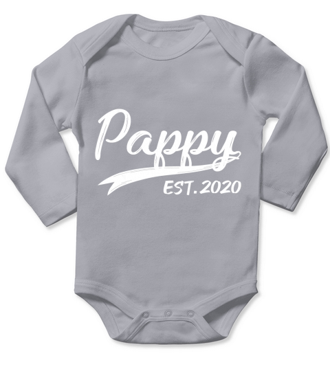 Men Pappy Established 2020 Shirt Fathers Day Gift T-Shirt - Unisex Long Sleeve Long Sleeve Baby One-Piece