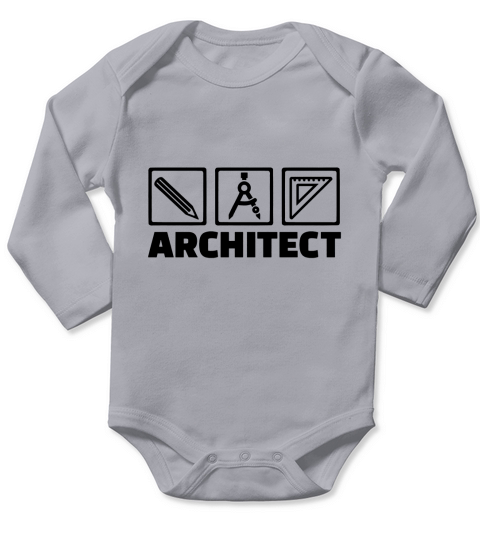 Architect T Shirts  Mens T Shirt ^WLTGTWL Long Sleeve Baby One-Piece