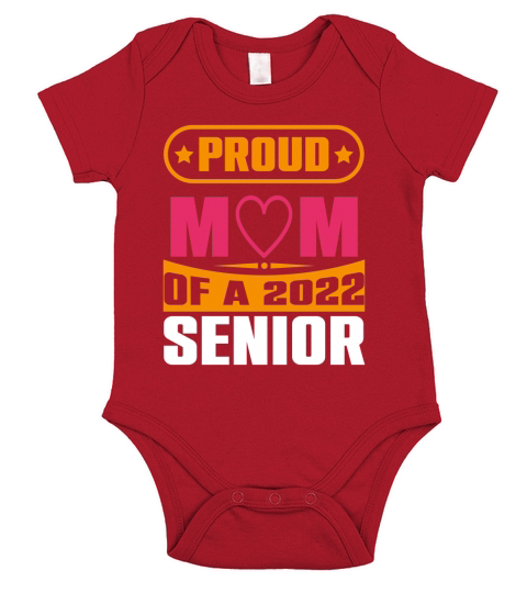 GRADUATING CLASS OF 2022 SENIOR Short Sleeve Baby One-Piece