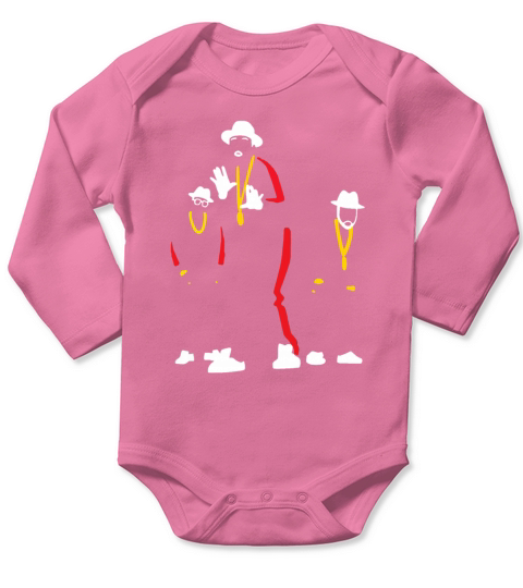 RUN DMC Long Sleeve Baby One-Piece