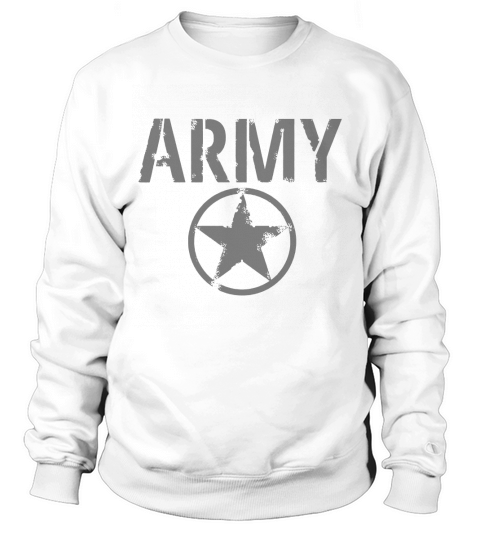 Classic Vintage USA Army Military Logo Sweatshirt Unisex
