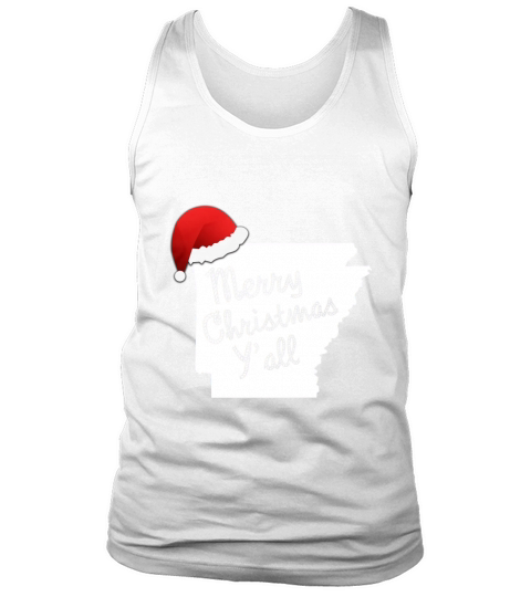 ARKANSAS MERRY CHRISTMAS YALL Tank Top Unisex