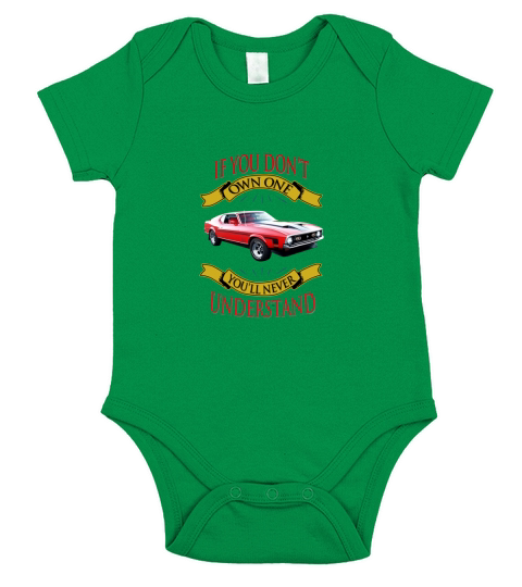 Vintage Mustang If you dont own one You will never understand Short Sleeve Baby One-Piece