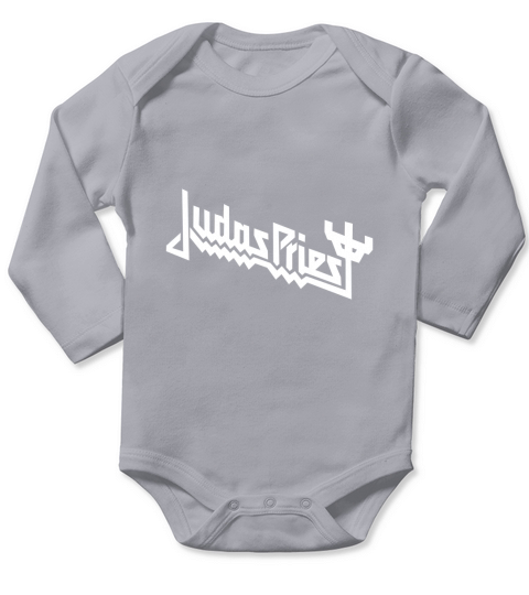 Judas Priest Logo Long Sleeve Baby One-Piece