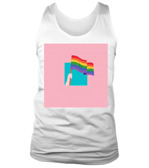 The Rainbow Flag - Pride Month Design Tank Top Unisex