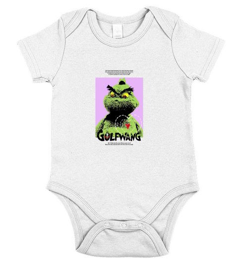 golf wang grinch shirt Short Sleeve Baby One-Piece