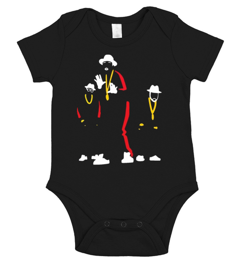 RUN DMC Short Sleeve Baby One-Piece