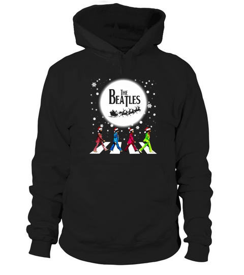 BEATLES CHRISTMAS  ABBEY ROAD Hoodie Unisex