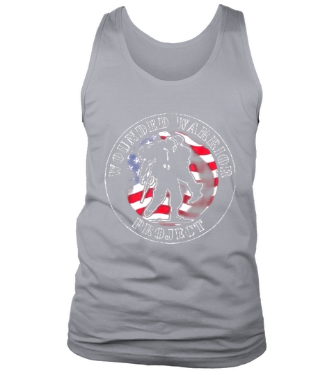 Wounded Warrior Project American Flag shirt Tank Top Unisex