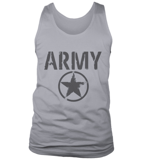 Classic Vintage USA Army Military Logo Tank Top Unisex