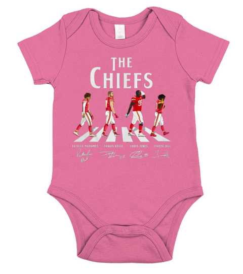 The Chiefs Abbey Road signatures Short Sleeve Baby One-Piece