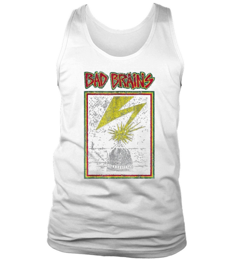 POLITICS BAD BRAINS CAPITOL LOGO VINTAGE Tank Top Unisex