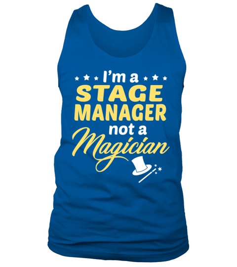 Stage Manager Tank Top Unisex