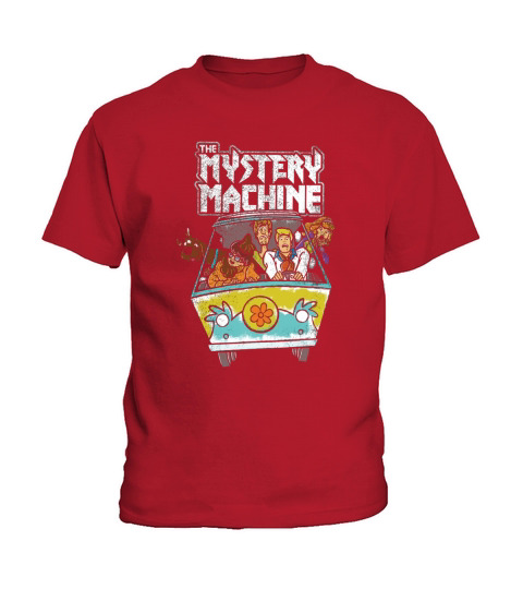 Scooby Doo Mystery Machine Heavy Metal Kids T-Shirt
