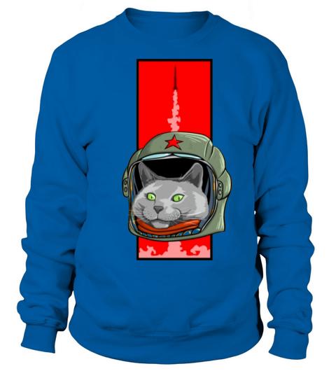 Russian Blue Space Program Sweatshirt Unisex
