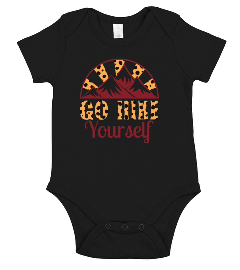 Go hike yourself Sublimation Short Sleeve Baby One-Piece
