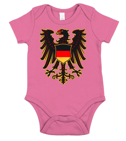 German Eagle Short Sleeve Baby One-Piece
