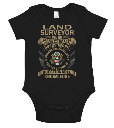 LAND SURVEYOR Wedo Short Sleeve Baby One-Piece