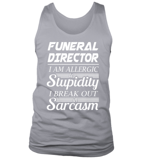 FUNERAL DIRECTOR Tank Top Unisex