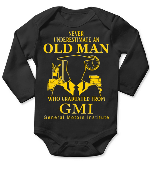 General Motors Institute Long Sleeve Baby One-Piece