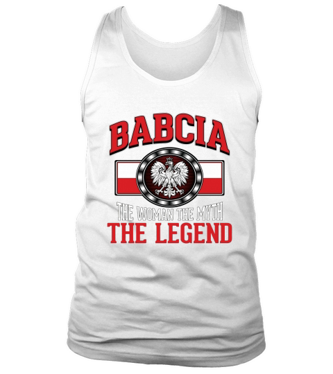 Polish - Babcia The Legend Tank Top Unisex