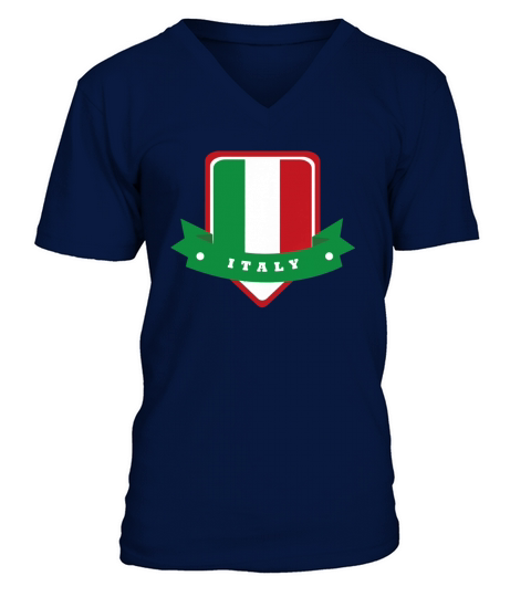 Italy T-Shirt V-Neck T-shirt