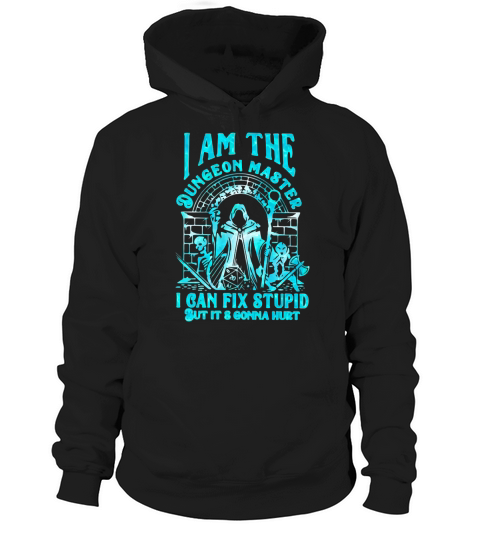 I Am The Dungeon Master I Can’t Fix Stupid But Its Gonna Hurt Hoodie Unisex
