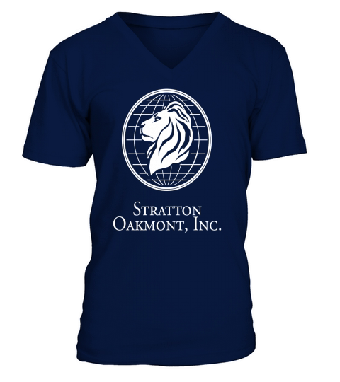 Wolf of Wall Street Stratton Oakmont TShirt V-Neck T-shirt
