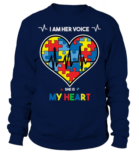 I am Her Voice She Sweatshirt Unisex