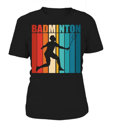 Retro Vintage Badminton Women's T-Shirt