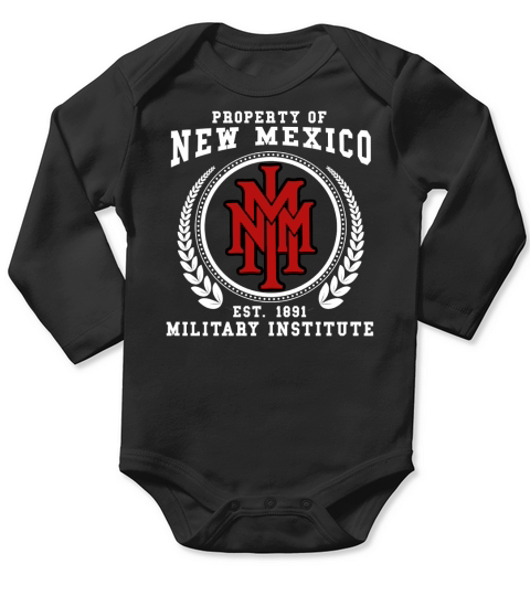 New Mexico Military Institute Long Sleeve Baby One-Piece