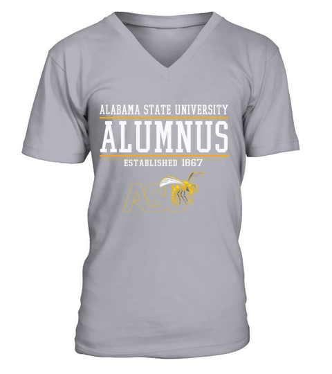 Alabama State Alumnus V-Neck T-shirt